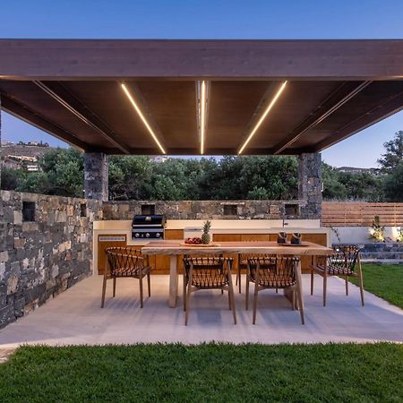 Kymo Instyle Villa - Sea View Private Pool Jacuzzi Kokkini Hani Dış mekan fotoğraf
