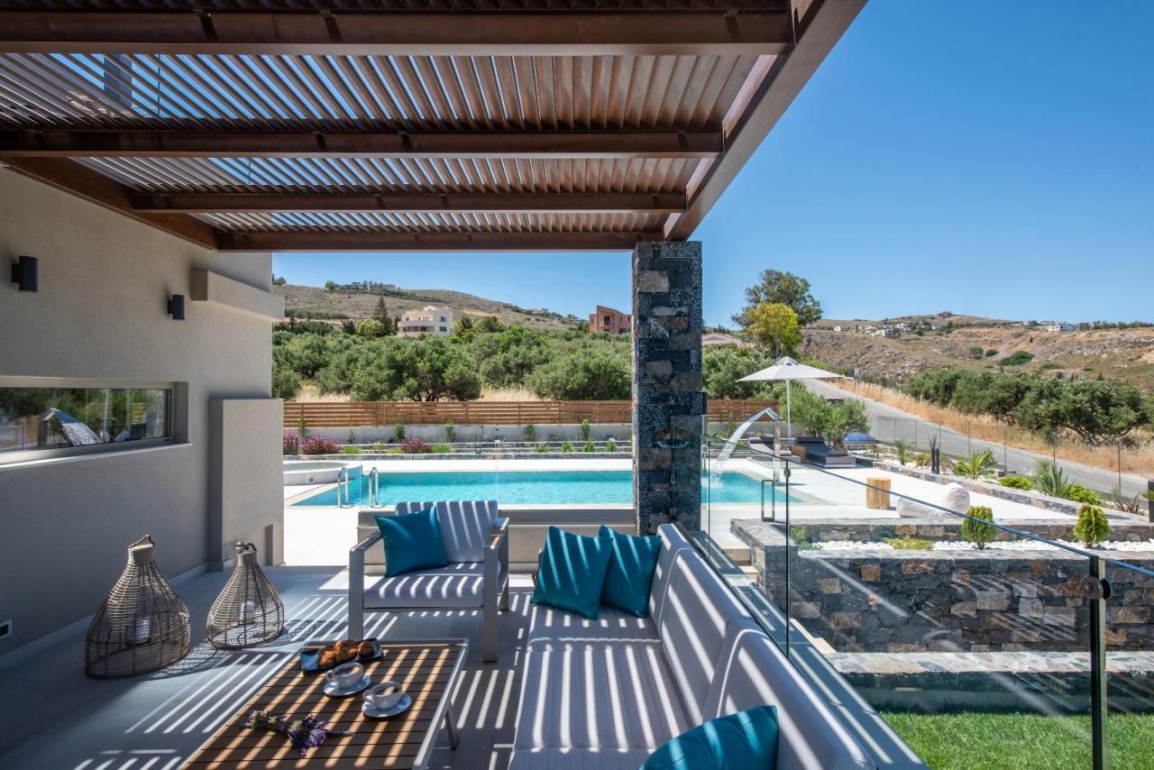 Kymo Instyle Villa - Sea View Private Pool Jacuzzi Kokkini Hani Dış mekan fotoğraf