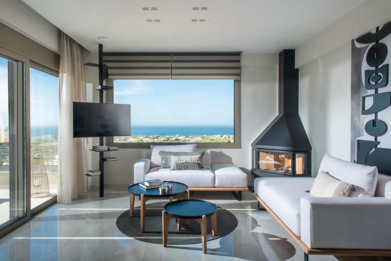 Kymo Instyle Villa - Sea View Private Pool Jacuzzi Kokkini Hani Dış mekan fotoğraf