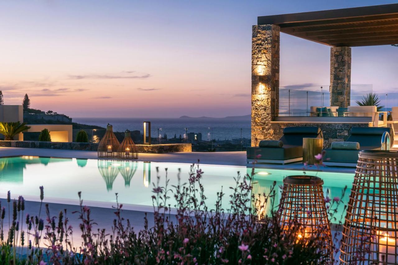 Kymo Instyle Villa - Sea View Private Pool Jacuzzi Kokkini Hani Dış mekan fotoğraf