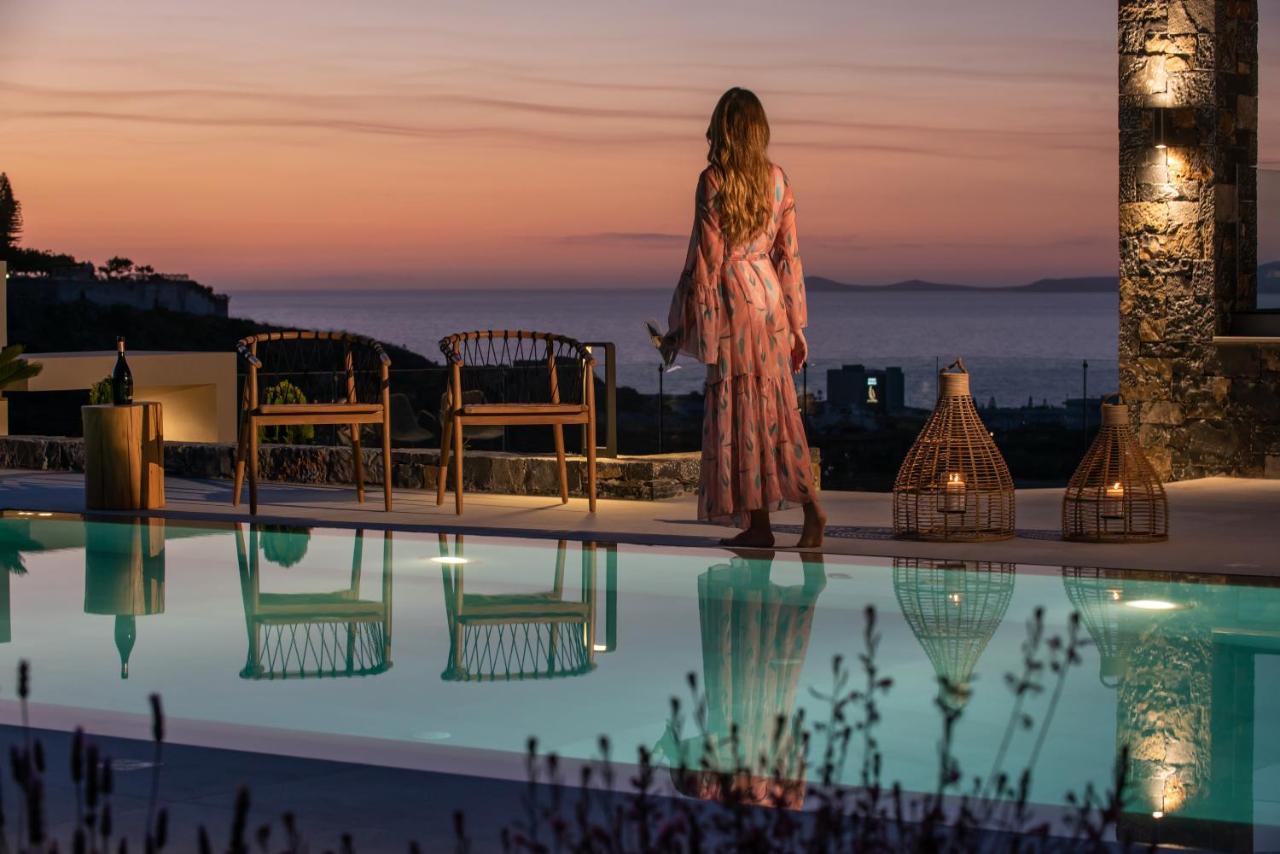 Kymo Instyle Villa - Sea View Private Pool Jacuzzi Kokkini Hani Dış mekan fotoğraf