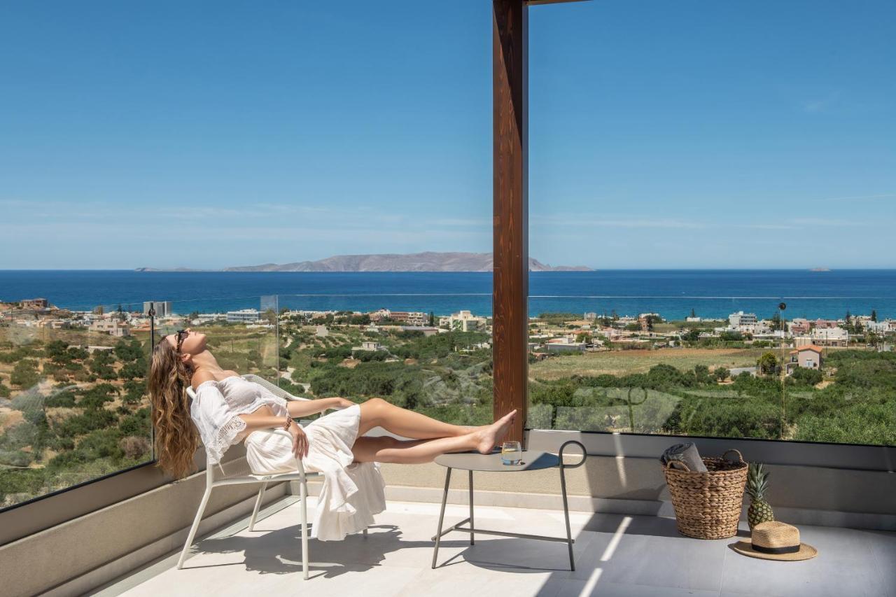 Kymo Instyle Villa - Sea View Private Pool Jacuzzi Kokkini Hani Dış mekan fotoğraf